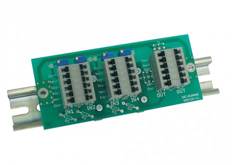 carte de jonction pour capteur de pesage