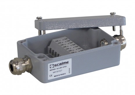 boitier de jonction aluminium pour capteur de pesage