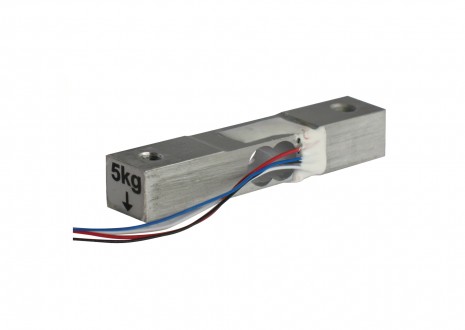 capteur de pesage à appui central en aluminium