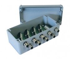 boite de jonction pour raccorder les capteurs, protege ip65