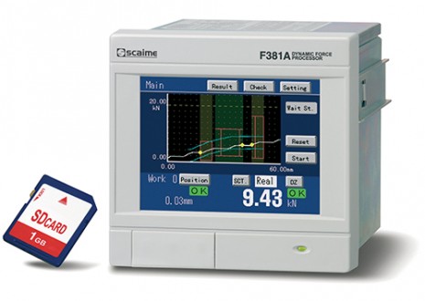 capteur pour controle force emmanchement ou sertissage